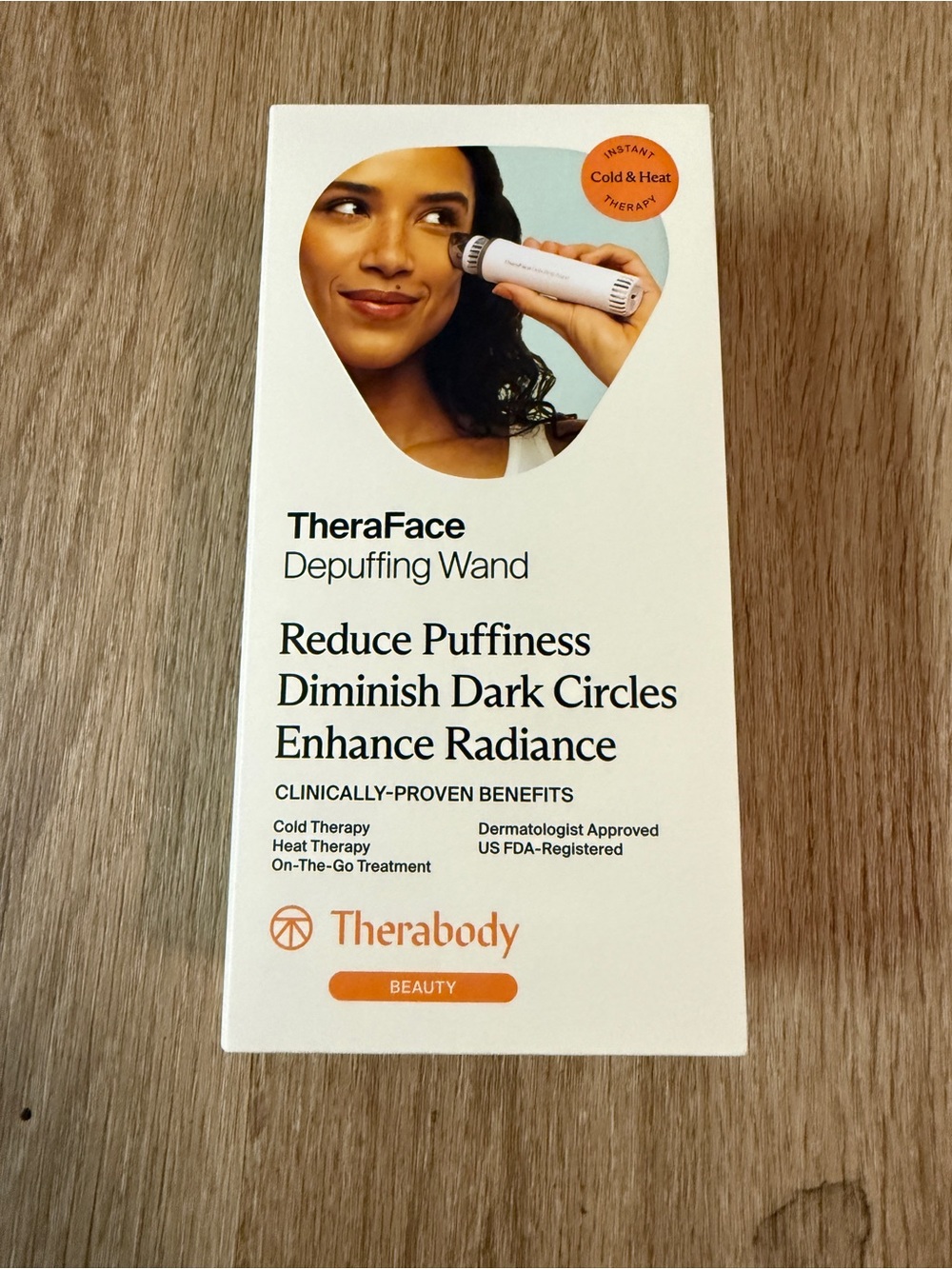 Brand New Therabody TheraFace Depuffing Wand